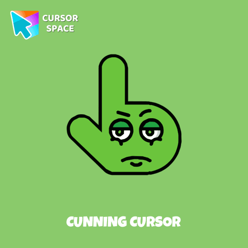Cunning cursor pointer cursor